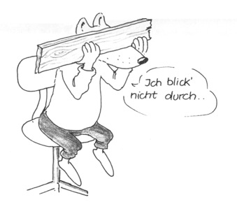 Beratungslehrerin - Comic - Ich blick nicht durch